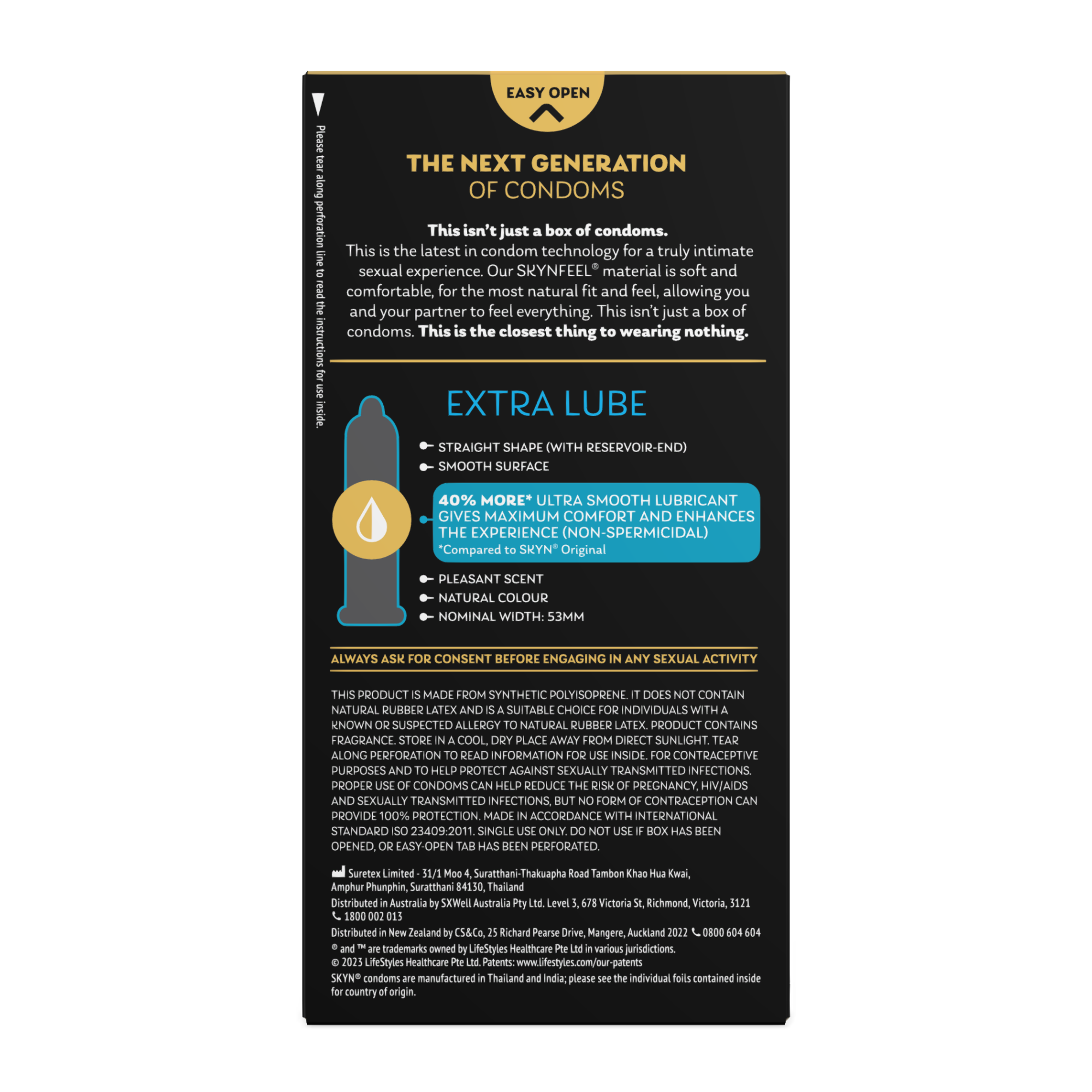 SKYN® Extra Lube Condoms